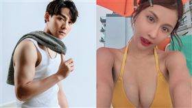 陳晨威、啾啾。（圖／翻攝自陳晨威、啾啾IG）