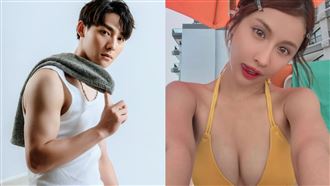 陳晨威不要看　女友啾啾解放比基尼洩半球