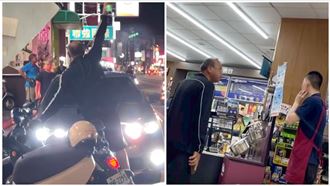 全聯暴氣哥又來　隔空點嘸麵狂叭這次被譙