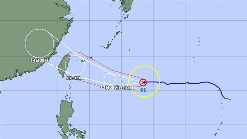 楊柳挾暴風圈撲台！「穿過台灣」機率大增