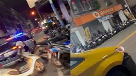 新北,新莊,小黃,計程車,繞路,糾紛。（圖／翻攝畫面）