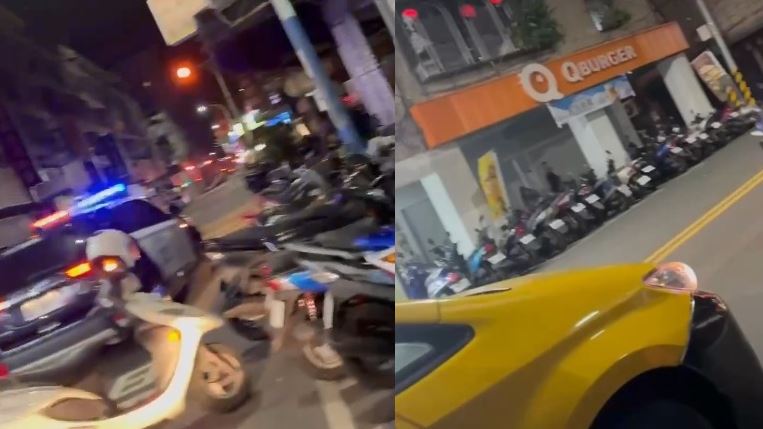 林男與小黃司機因車資發生糾紛。(圖/翻攝畫面)