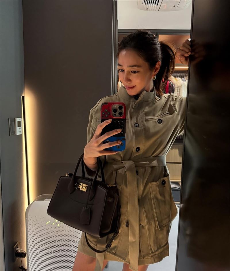 李珉廷2015年迎來寶貝兒子出生,前(2023)年再誕下女兒。(圖/翻攝自李珉廷IG)