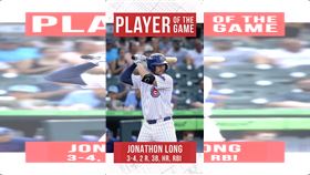 ▲「龍仔」隆恩（Jonathon Long）11日在3A只差二壘安打就締造完全打擊。（圖／翻攝自IG Iowa Cubs）