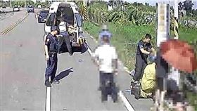 嘉義,車禍,祖孫,機車,孫女,1死1傷。（圖／翻攝畫面）