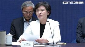 ▲行政院副院長鄭麗君今天親上火線說明關稅議題。（圖／翻攝畫面）