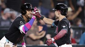 ▲響尾蛇11日橫掃洛磯。（圖／美聯社／達志影像）