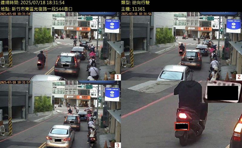 新竹市2處科技執法將「搬風」。（圖／新竹市政府警察局提供）