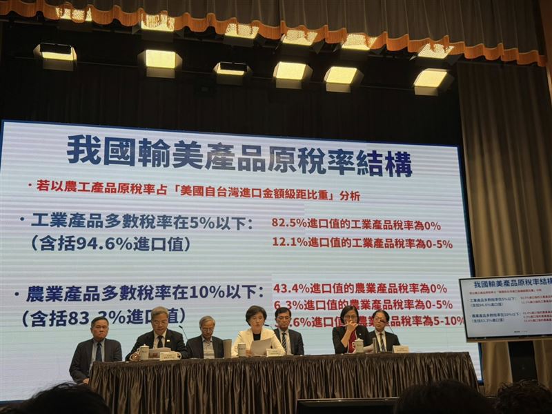 工總今日上午罕見公開批評「聽不下去」昨日政府關稅談判結果的說明會,並再次呼籲政府應加大力道因應。(圖/記者師瑞德攝影)