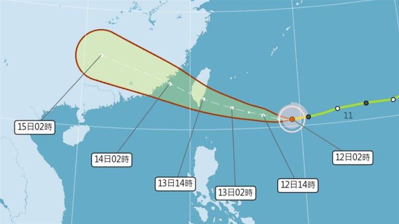 楊柳颱風假？9地區「暴風侵襲率飆破9成」