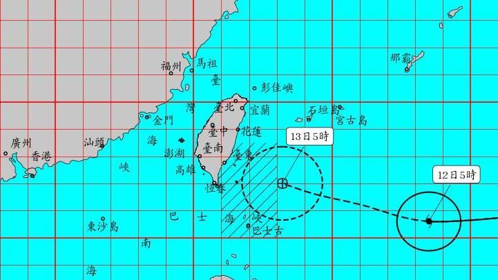 楊柳直撲貫穿台灣!氣象署發布海上警報