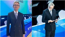  191公分「9頭身」型男裁判世運會爆紅　辛金斯　圖／翻攝自微博