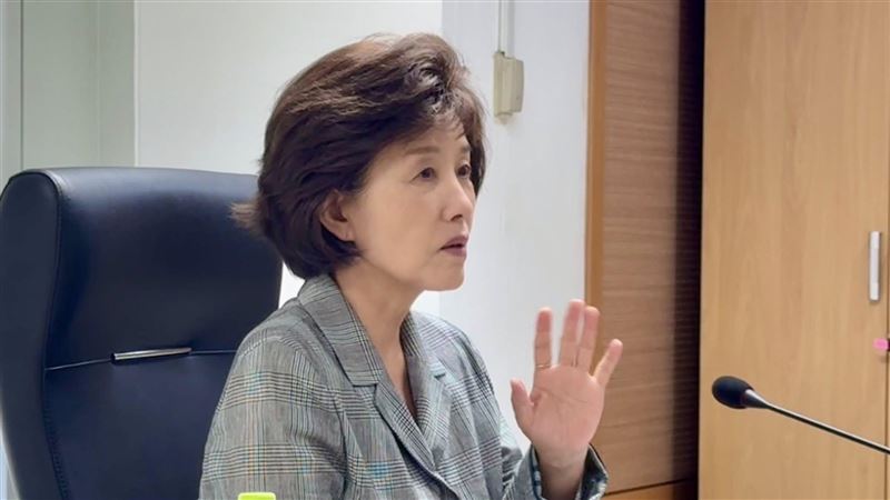 韓國真相和解委員會委員長朴宣映（박선영）控訴台灣外交失禮。（圖／翻攝自朴宣映臉書）
