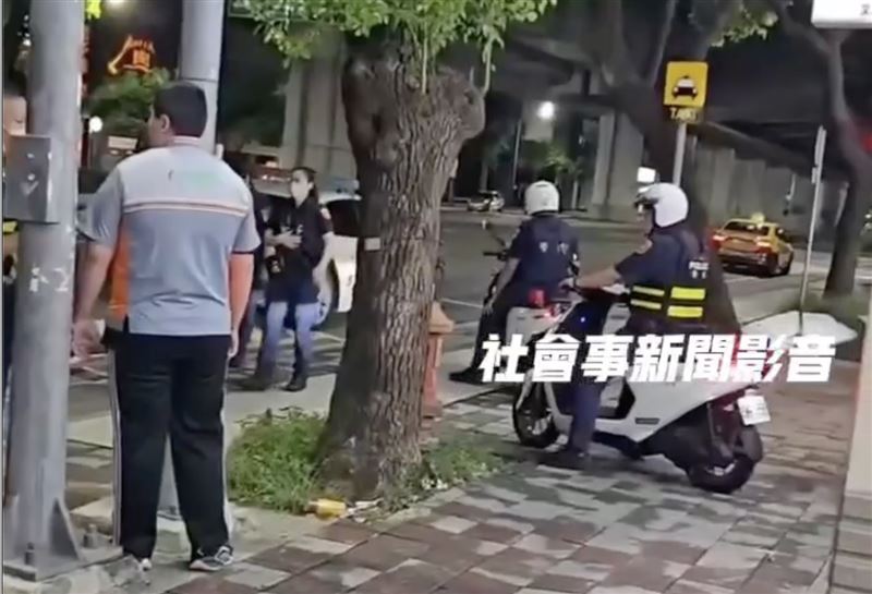 北屯某超商內，小黃司機與店員發生口角。（圖／翻攝自社會事新聞影音）