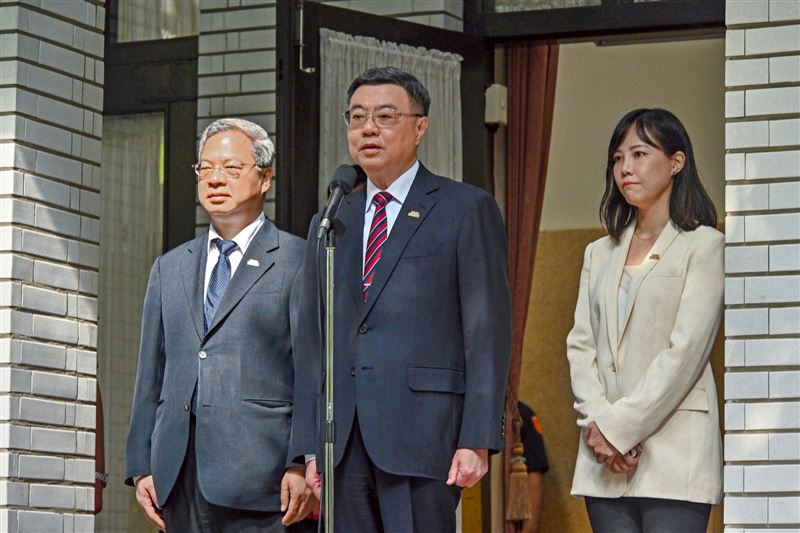 行政院長卓榮泰今(12)日「丹娜絲颱風及七二八豪雨災後復原重建」專案報告及備詢。(圖/行政院提供)