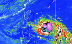 楊柳颱風（圖／氣象署）