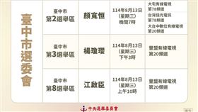 ▲第11屆立法委員罷免案公辦電視罷免說明會。（圖／中選會提供） 