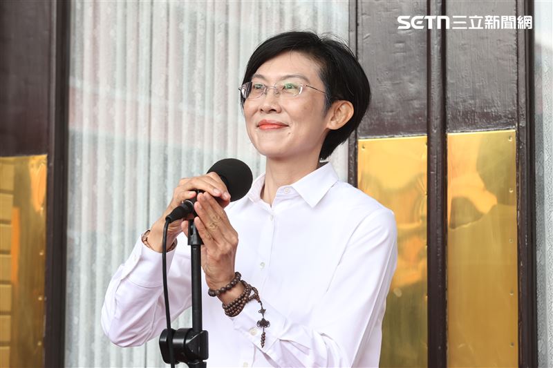 民進黨立委林岱樺遭週刊爆料,她與同案被告釋煌智關係曖昧。(圖/記者盧素梅攝影)