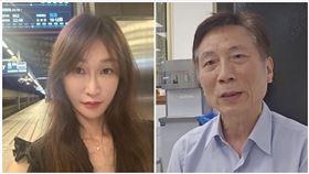 黃瓊慧,詹江村,高鐵,跟蹤（圖／翻攝自黃瓊慧、詹江村臉書）