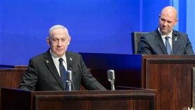 以色列總理納坦雅胡（Benjamin Netanyahu，或譯尼坦雅胡，圖左）。（圖／翻攝自納坦雅胡臉書）