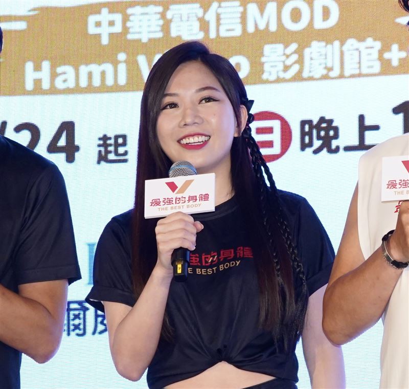 蔡尚樺外型亮眼(圖/記者趙于瑩攝)