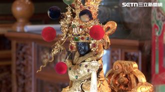 ▲東石御龍宮主神九巡天官中壇元帥（圖／寶島神很大提供） 