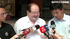 ▲李乾龍接受媒體聯訪，再表態希望盧秀燕願意承擔國民黨主席。（圖／翻攝畫面）