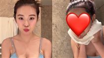 李多慧濃妝全卸　「素顏無P真面目」現形