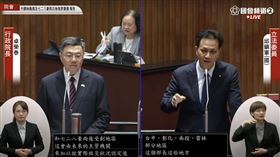 ▲邱鎮軍質詢卓榮泰。（圖／翻攝自國會頻道）