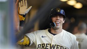 ▲葉立奇（Christian Yelich）12日炸裂本季第22轟。（圖／美聯社／達志影像）