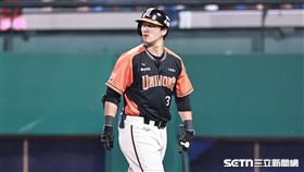 ▲中職36年例行賽，統一獅左外野手蘇智傑遭到三振。（圖／記者劉彥池攝影）