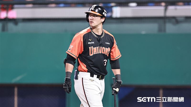 統一獅外野手蘇智傑行使自由球員權利。（圖／記者劉彥池攝影）