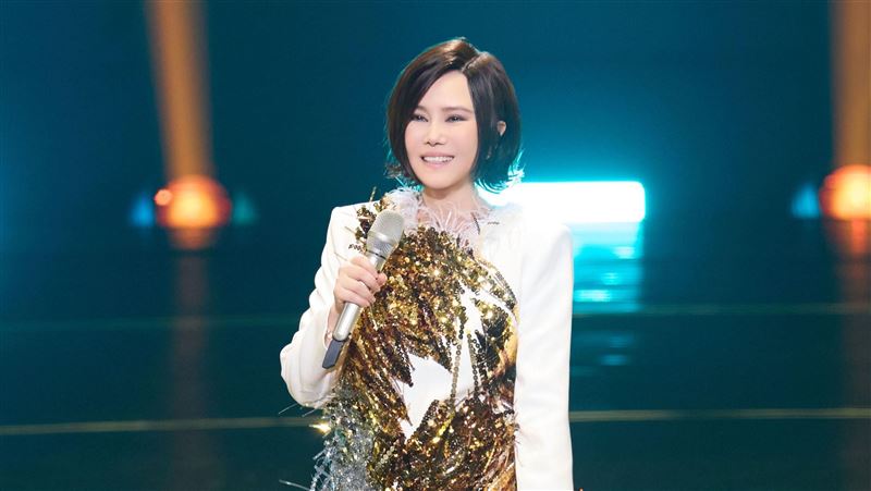 江蕙在台北小巨蛋開唱。(圖/寬宏藝術提供)