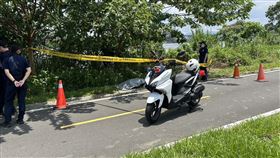 警方在現場拉起封鎖線。（圖／翻攝畫面）