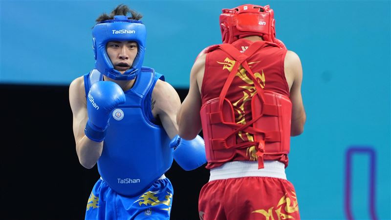 台灣武術好手張煥宜12日在2025成都世界運動會奪銅。（圖／中華奧會提供）
