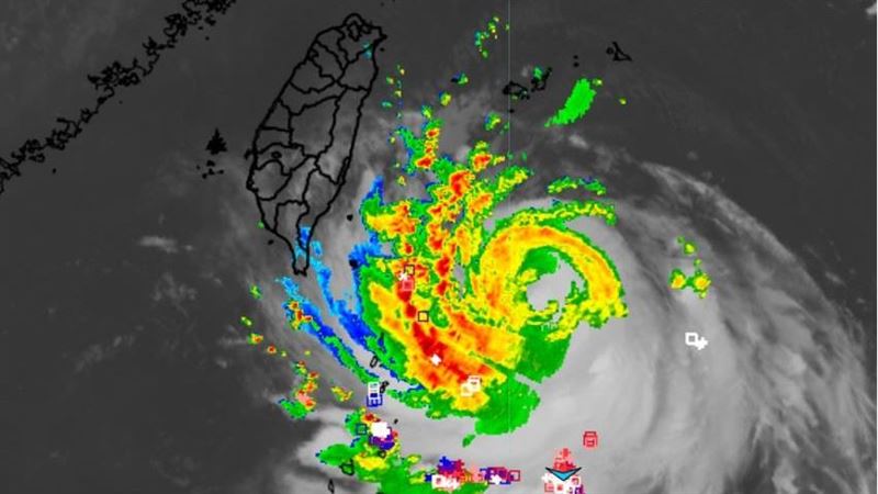 楊柳颱風到家門口 一文看24小時風雨時程