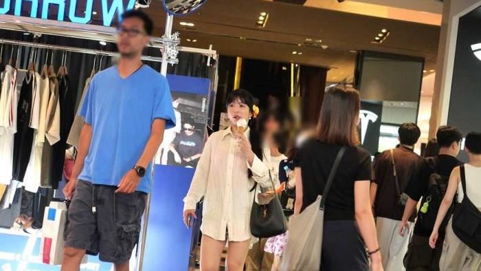 曾被壯壯發朋友牌　直擊196cm男貼心陪伴