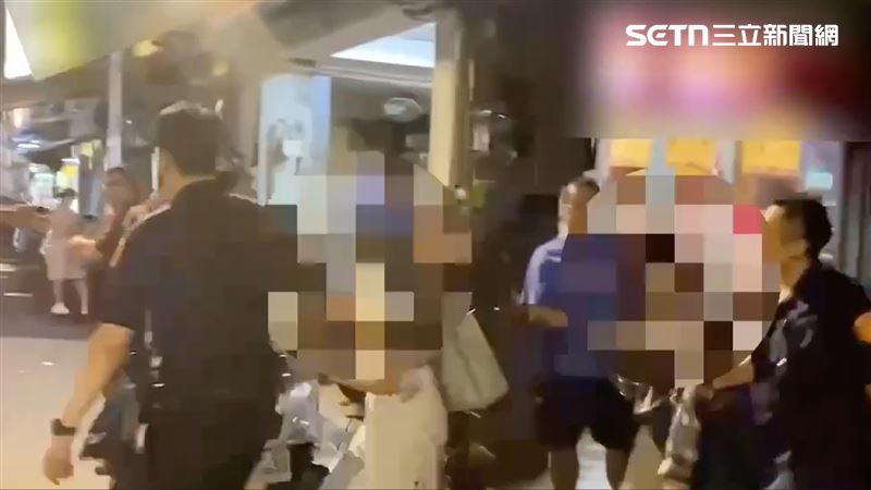 當場查獲負責人賴姓男子、2名男客、18名性工作者。(圖/翻攝畫面)