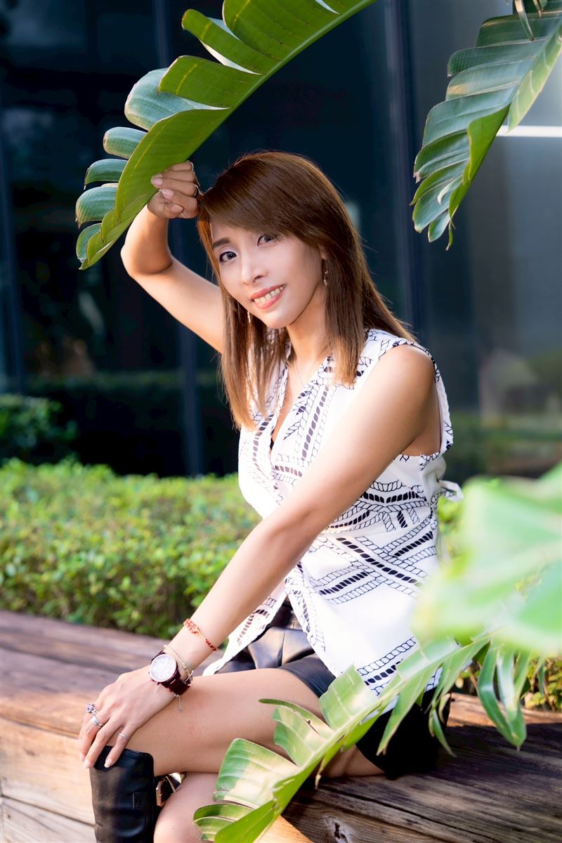 Amy離婚後有追求者。(圖/記者趙于瑩攝影)
