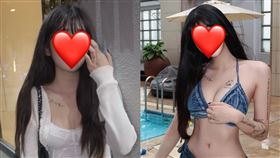 袁惟仁女兒袁融梓蛋。（圖／翻攝自黑男、梓蛋IG）