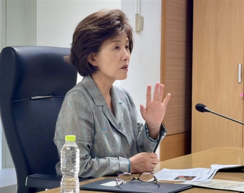 韓國「真相和解委員會」委員長朴宣映痛批我方官員取消會面是外交失禮。(圖/翻攝自朴宣映臉書)