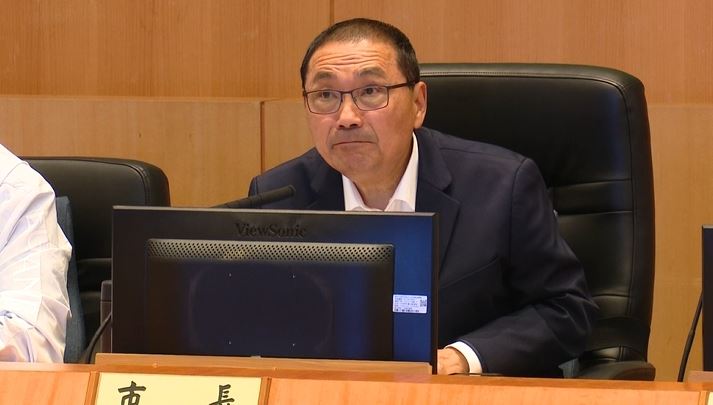 侯友宜強調，自己任內並沒有增加債務，都是前朝所留下的。（圖／新北市府提供）