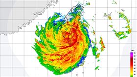 氣象署在今（13）天13:50發布豪雨特報。（圖／翻攝自氣象署）