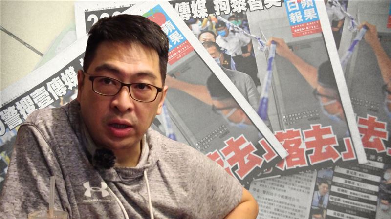李家聰指出，目前法庭新聞在香港是「國安係數最安全」的一種新聞類型，但即便如此這些法庭記者還是會被騷擾。（圖／記者張渝萍攝影）