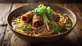 ▲豬腳麵線象徵添壽延年。（圖／CANVA製作）