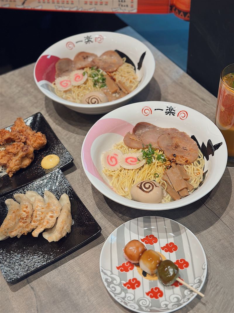 火影忍者主題拉麵店端出道地木葉風味。(圖/品牌業者提供)