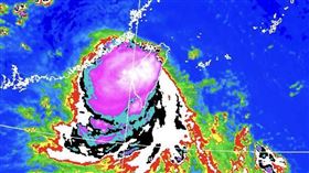楊柳快閃將出海　明僅1縣市達停班課標準（圖／氣象署）