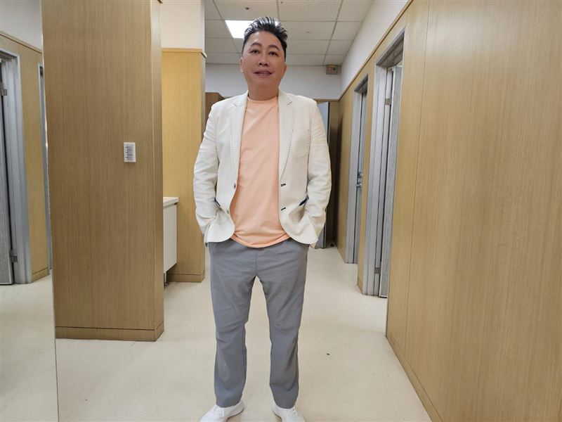 趙正平正在瘦身。（圖／記者蔡維歆攝影）