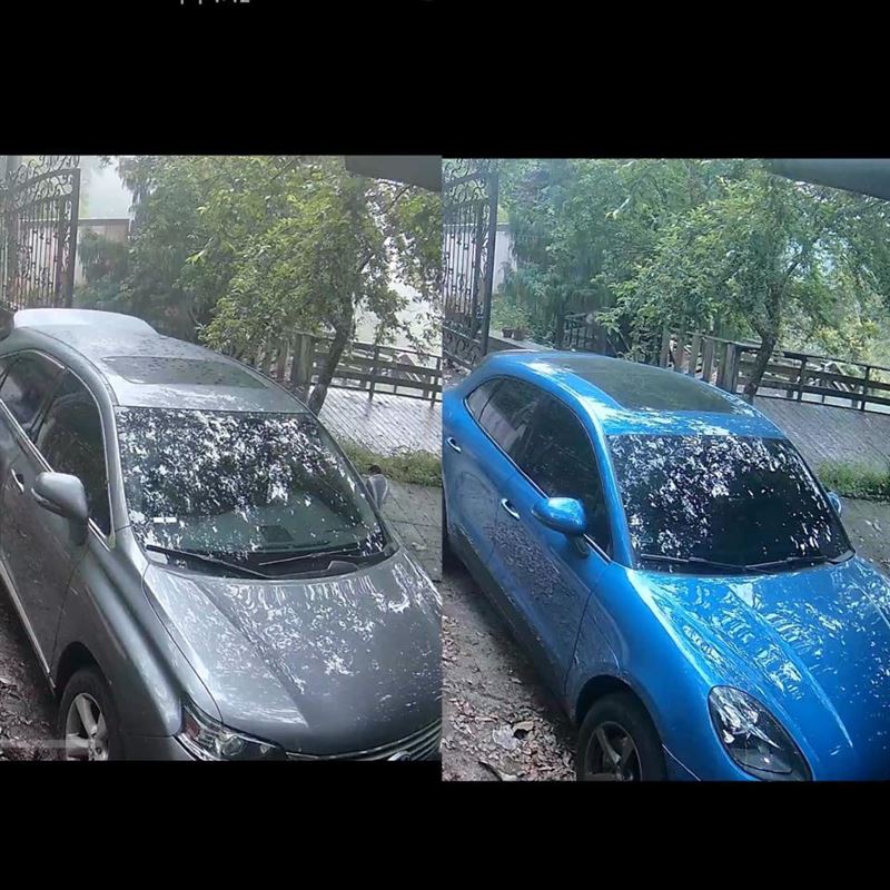 廖峻兒子貼出車子照片，表示車子據他所知其中一台是爸爸送的。（圖／翻攝自臉書）