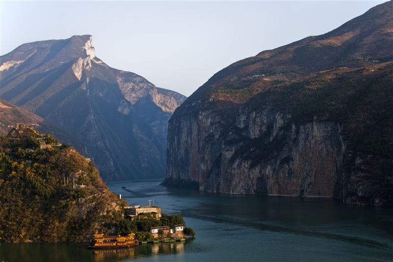 長江瞿塘峽。(圖/維基百科)